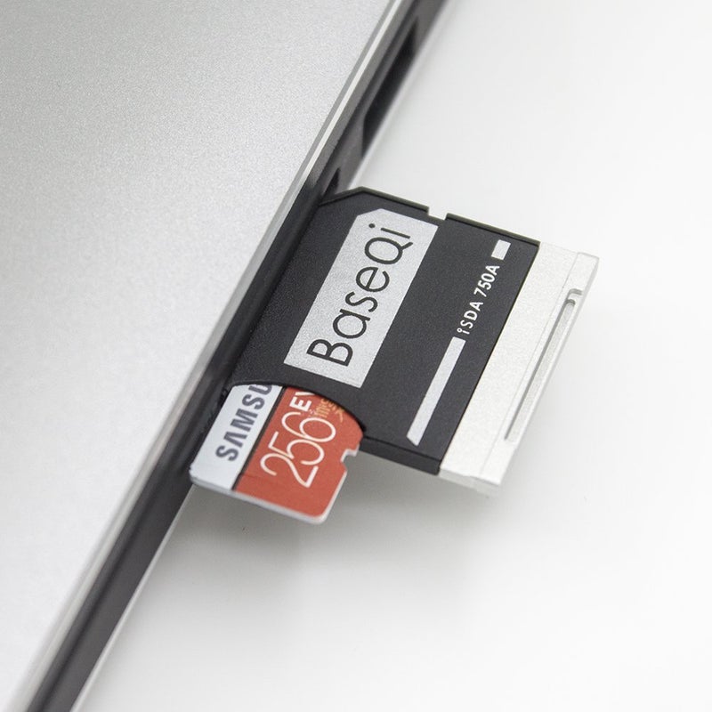 BaseQi Aluminum microSD Adapter for Dell XPS 15" (Model 9550) y. 2016 - Image 3